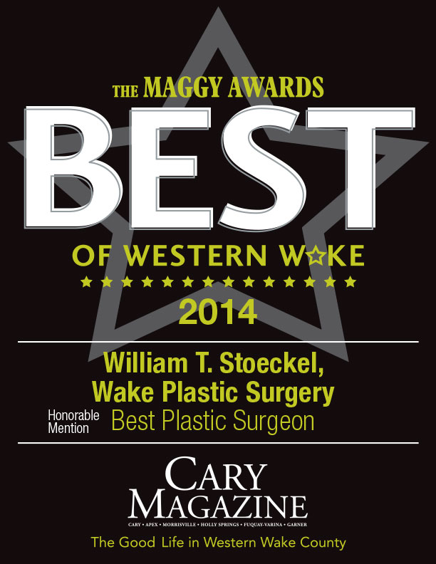 Dr. William T. Stoeckel of Wake Plastic Surgery - Maggy Awards Winner - Best Plastic Surgeon 2014