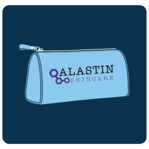 A labeled Alastin Skincare procedure kit